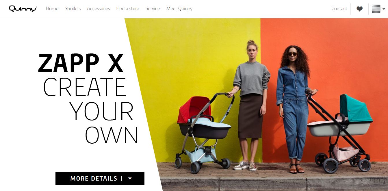 Quinny mockup component