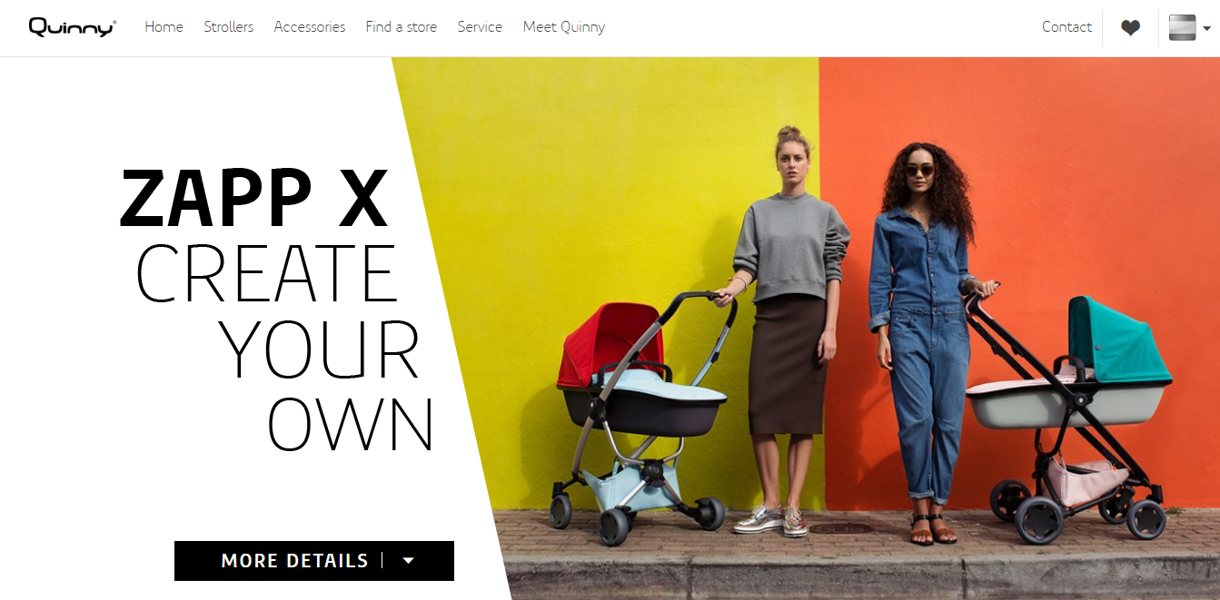 Quinny mockup component